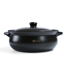 Fire casserole high temperature resistant ceramic casserole mass ci bao fondue pot soup olla saucepan dry stone pot
