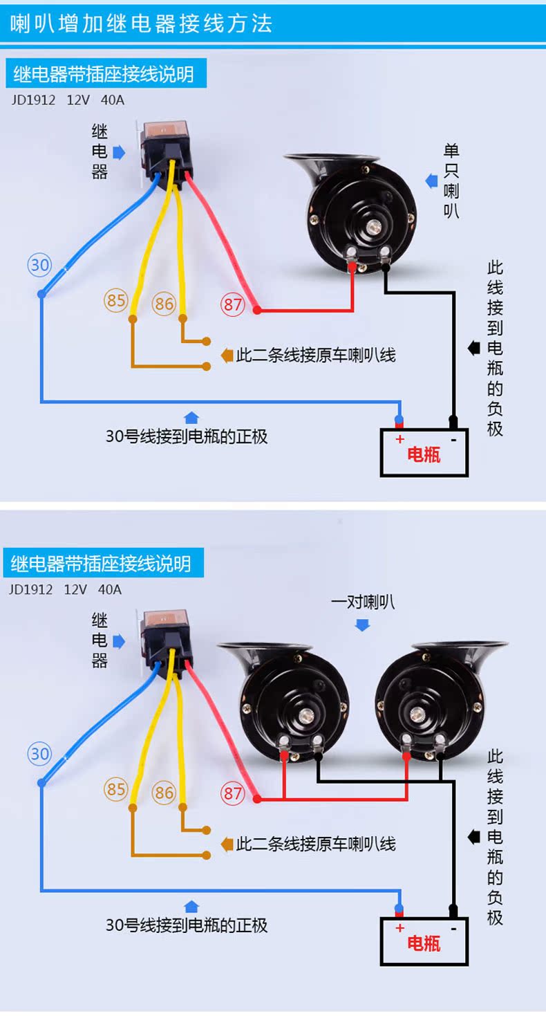 Xe sừng ốc siêu loud xe máy sừng 12 v siêu âm không thấm nước ốc sừng 12 v còi xe