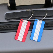 Metal tag Aluminum alloy luggage tag consignment tag Pendant suitcase trolley box Boarding pass listing customization
