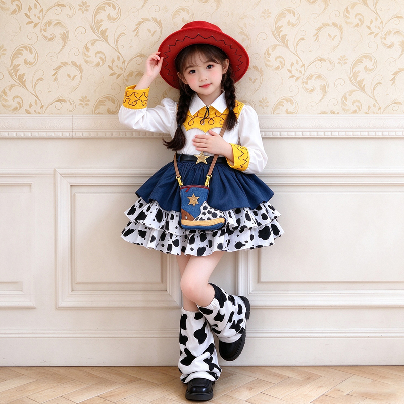 Trisha Children's Clothing Halloween Girls' Princess Dress Co Children's Toy Story Disney Outfit Dress Trisha Children's Clothing Halloween Girls' Princess Dress Co Children's Toy Story Disney Outfit Dress