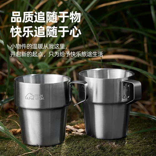 Дорожное складное портативное телескопическое снаряжение из нержавеющей стали для кемпинга