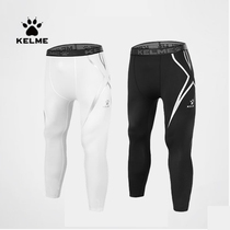 KELME calme tights men's new compression fitness pants football running training pants for autumn and winter