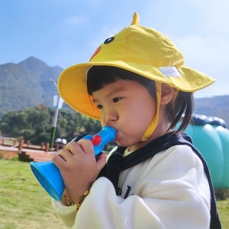 Soup Maz children small trumpeter musical instrument baby kid can blow the trumpeter toy puzzle early to teach 1 year old