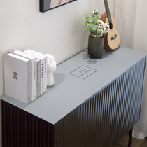 Light extravagant corner cabinet leather mat waterproof anti-oil wash TV cabinet rectangular dust-proof cushion kitchen table cloth