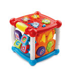 VTech伟易达智立方mini形状认知六面体婴儿早教益智玩具台游戏桌