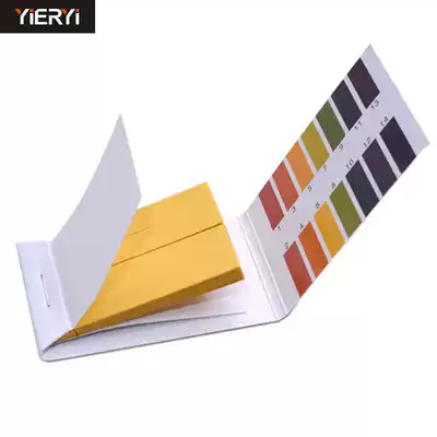 1-14pH wide range test strip, high-precision PH test, portable PH test paper, box of 20 Chinese versions