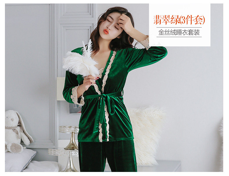 Pyjama pour femme en Polyester Polyester  à manches - Ref 2988612 Image 17
