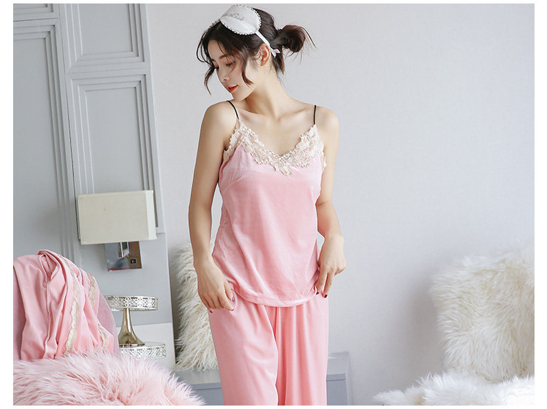 Pyjama pour femme en Polyester Polyester  à manches - Ref 2988612 Image 20