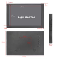 10,1-дюймовый IPS HDMI с корпусом без прикосновения 1280*800