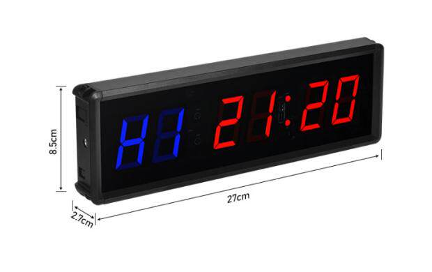 Foreign Trade Hot Pins Customized Race Led Countdown Instrumental Digital Clock Clock Seconds Meters Gaokao Secret Room Escape Props