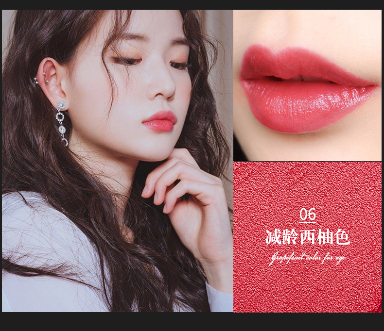 Jiaqiu lip liner không thấm nước kéo dài đích thực không dấu móc môi bút chì son môi giữ ẩm son môi ứng dụng miễn phí bài kẻ viền môi