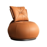 Северный легкий роскошный сингл -одиночный стул диван маленький квартира дома повседневная стул гостиная балконы ротация кожа ленивый тигр стул