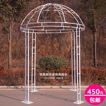 Wedding props Jinye Xiting Happy Pavilion New Hi Pavilion Flower Room Ritual Pavilion Iron European Style Roman Pavilion Princess Pavilion