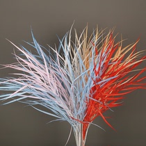 Simulation flower fairy grass flower reed grass wedding decoration scattered tail needle sunflower leaf green plant wedding fake flower arrangement decoration