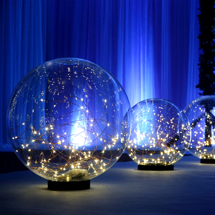 New wedding props T stage road leading starry sky ball road leading creative decoration Wedding props background decoration decoration