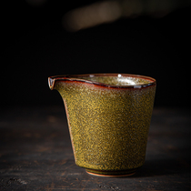 Tea Powder Glaze Mantian Star Fair Cup Ceramic Tea Set Household Tea Sea Pure Handmade Anti-scalding Tea Distributor Tea Set Spare Parts