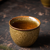 Tea powder glaze master teacup full of stars single cup handmade ceramic kung fu tea set teacup household tea bowl single