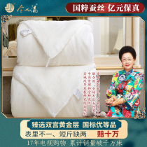 Jin Jiaying handmade quasi-doctor double palace cocoon mulberry silk Cotton soft surface cloth Mulberry silk quilt Autumn and winter quilt mother quilt