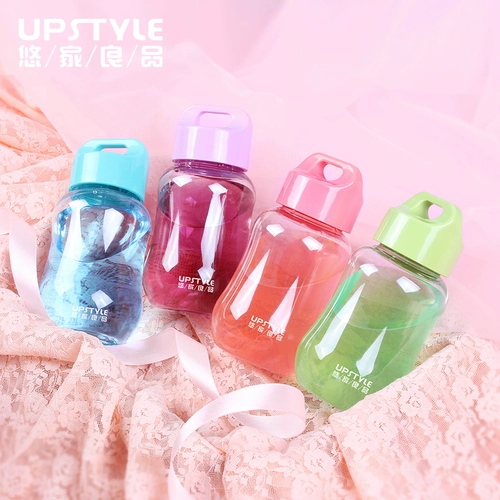 YouJia Liangpin Mini Mini School Женщина -женщина милая бутылка с водой Портативная чашка для водной чашки Портативная детская чашка в Южной Корее