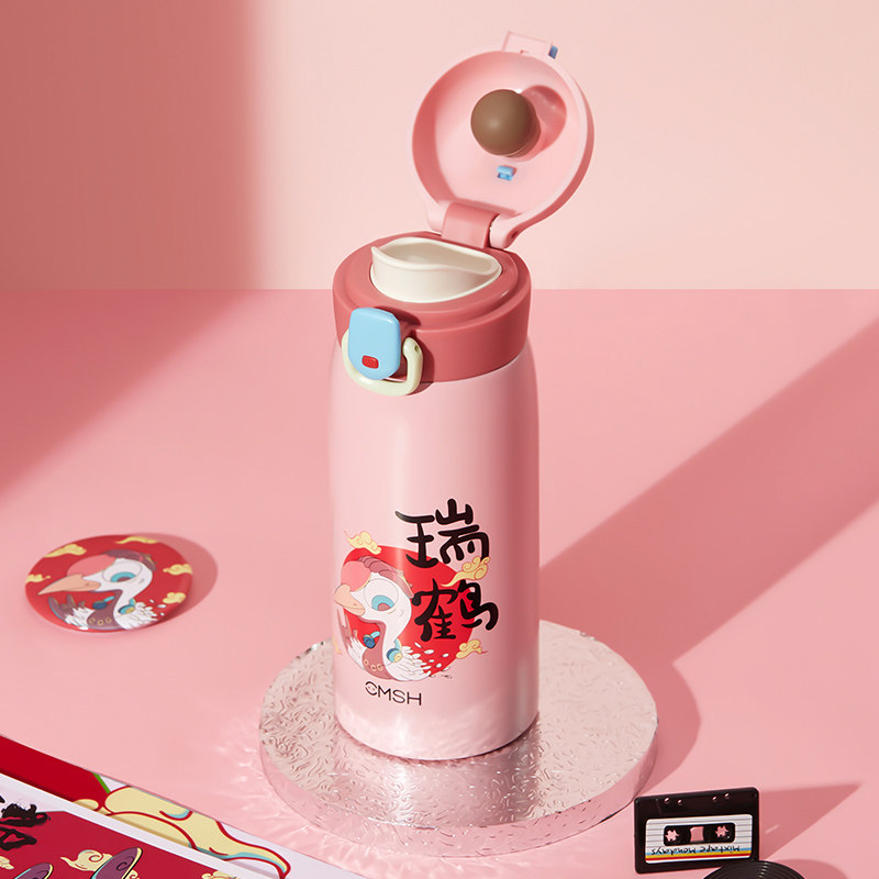 Creative National Tide Insulation Cup Female Cute Portable 304 Stainless Steel Cup High-value Net Red Water Cup 2021 New