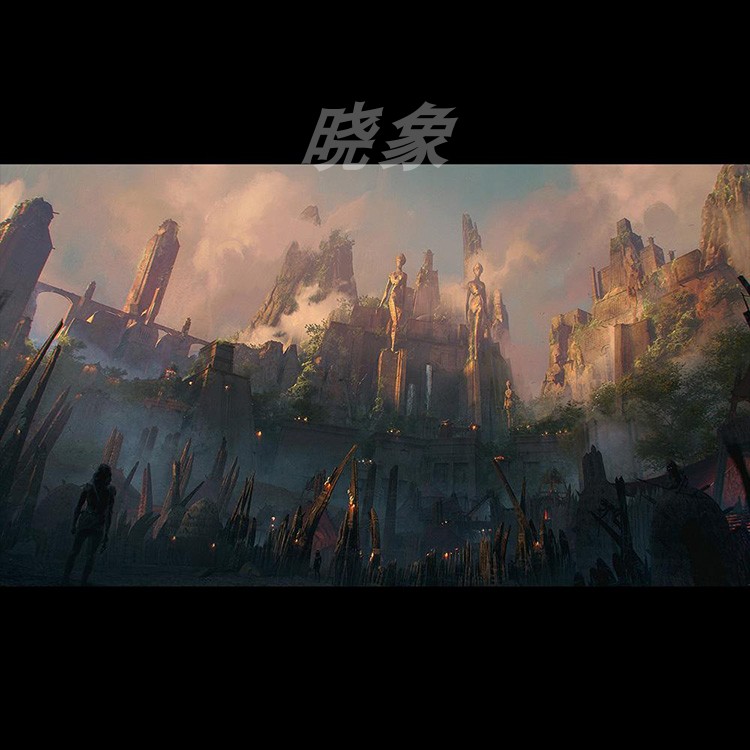 古老奇幻建筑3D模型 格式c4d/blender/fbx/obj K033-cg男孩