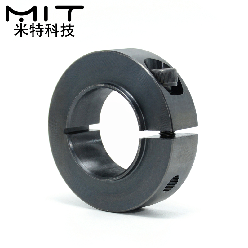 SCSBN step opening type mask machine fixed ring carbon steel hair black shaft sleeve ring bearing fixed ring throat hoop C type clasp