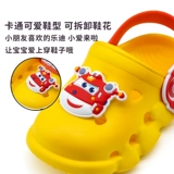 超级飞侠 Летние туфли, детская пляжная обувь подходит для мужчин и женщин, детская сумка, слайдеры, нескользящие тапочки