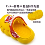 超级飞侠 Летние туфли, детская пляжная обувь подходит для мужчин и женщин, детская сумка, слайдеры, нескользящие тапочки