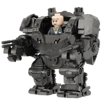 X01 Third-party superhero Spider-Man villain Rhino mecha assembled building blocks adult minifigure childrens educational toy