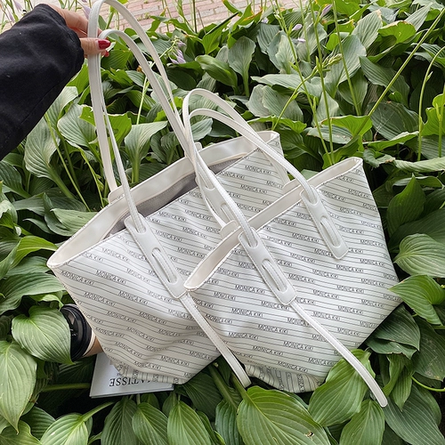 Летняя вместительная и большая модная портативная сумка на одно плечо