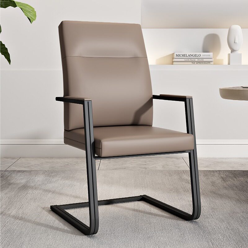 Business Hall Chair Bank Front Chair Customer Chair Reception Chair Office Meeting Chair Steel Foot Bow Chair
