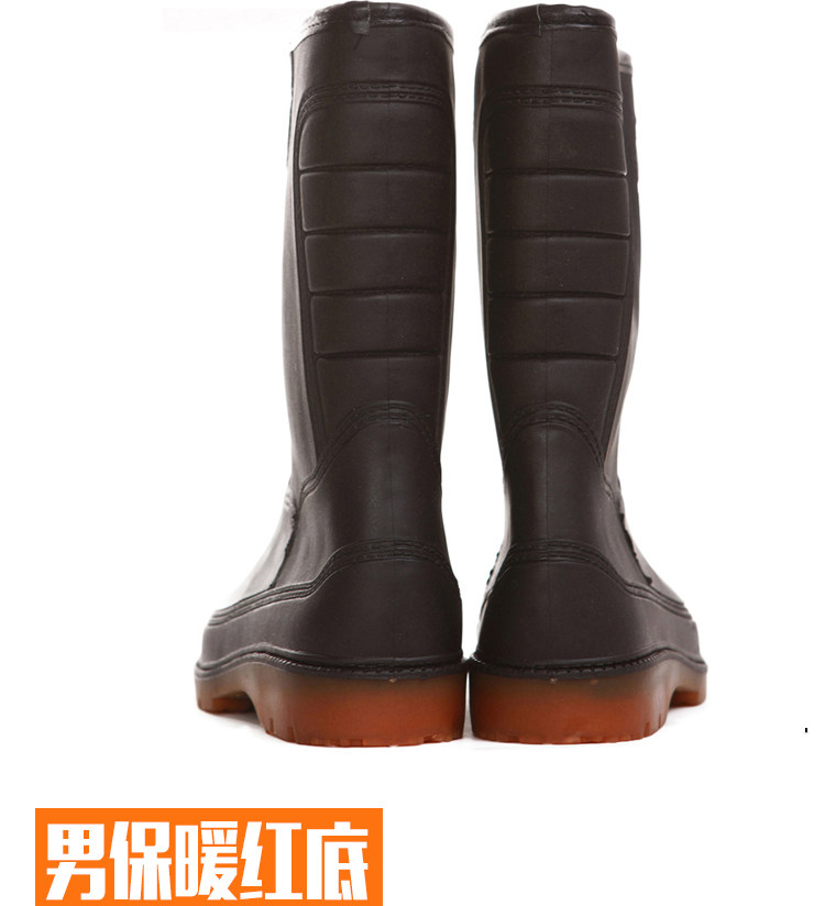 Chaussures - bottes caoutchouc homme pour hiver - semelle tendon - Ref 960503 Image 42
