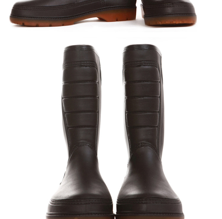 Chaussures - bottes caoutchouc homme pour hiver - semelle tendon - Ref 960503 Image 41