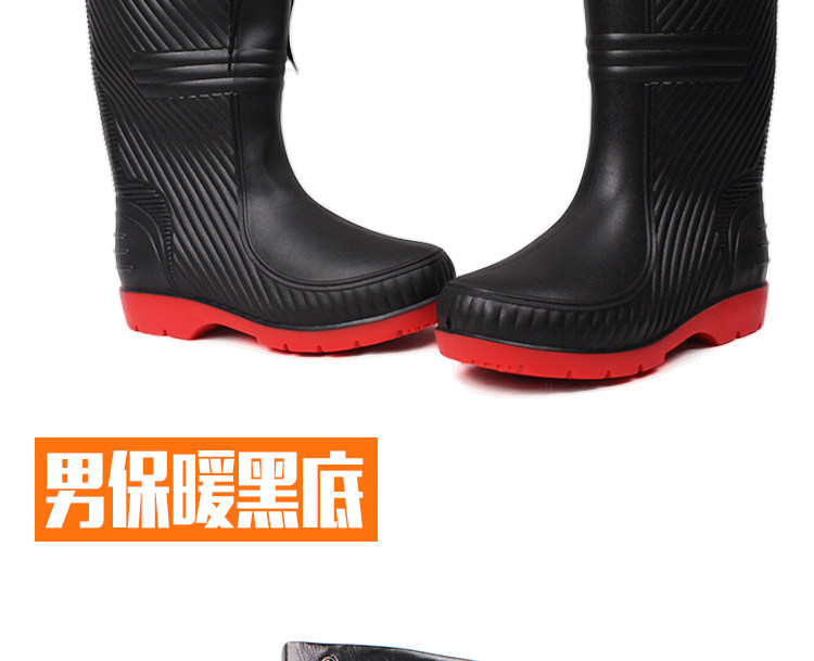 Chaussures - bottes caoutchouc homme pour hiver - semelle tendon - Ref 960503 Image 21