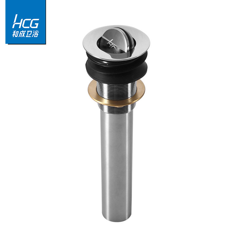 Hecheng Sanitary Ware HCG Falling Water Press Clamshell Bounce Drilling Faucet Falling Water 00210 00211