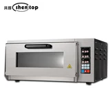 Коммерческая духовка, однослойная большая хлебная печь для пиццы пицца Один слой лунный торт Электрические любимые дома