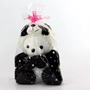 Tứ Xuyên Plush Vải Đồ chơi Du lịch Lưu niệm Sang trọng Mặt Lớn Búp bê Panda Đồ chơi Búp bê gấu bông hình trà sữa