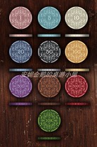 (Anne board game)Ceramic chips Texas chips board game chess props poker chips