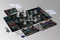 (Anne Table Tours) Revenge Goddess Table Tour Signs Boardgame Nemesis Playmat