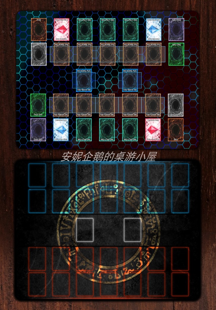 (Anne Table Tour) Gaming King Customized DIY High Definition TCG Card Pad Support Customised