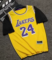 Кеб желтый черный рукав номер 24 топ