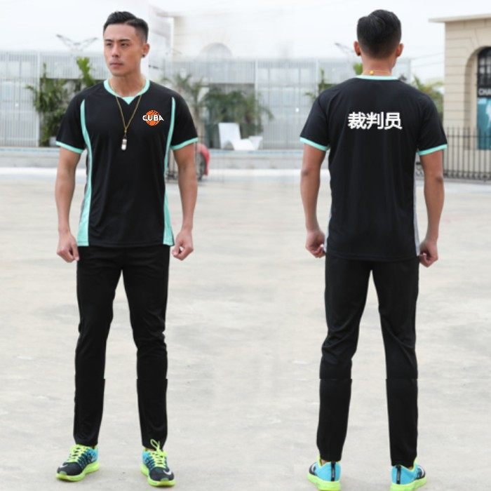 Basketball referee suits suit pants professional CUBA blouses fiba champion basketball refereeing women's clothing male custom-Taobao