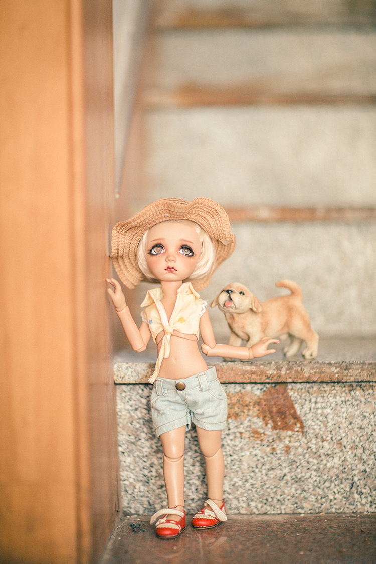 Knotted shirt imda3 0 daily blouses shorts shorts shorts short shirts doll va clothes bjd va clothes foreign dress
