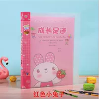 Книга для детского сада на три года в розовом переплете с 6 черными карточками.