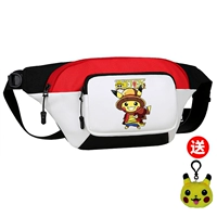 Красный и белый Луффи Пикачу Бесплатный кулон Пикачу