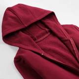 裁诺 Осенняя демисезонная хлопковая спортивная толстовка с молнией, в корейском стиле