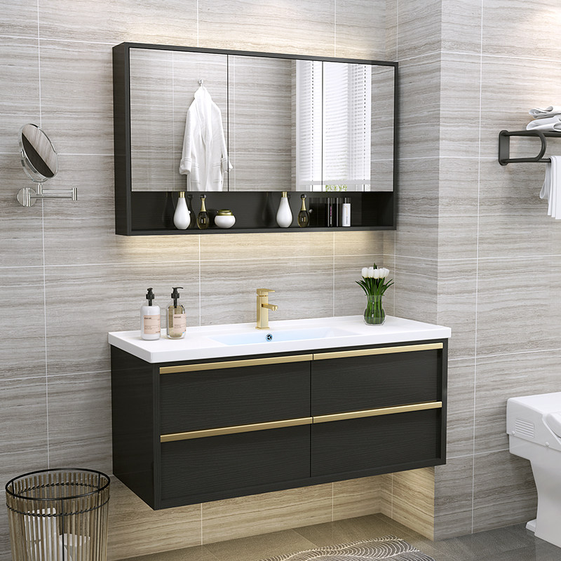 Modern minimalist light lavish marble Baths cabinet Composition Bathroom Smart Hand Wash Pool Wash Face Dressing Room Wash Table Basin