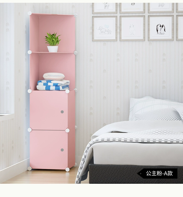 tủ tam giác góc tủ góc tủ kệ đa năng nhựa lưu trữ nhựa lưu trữ tủ phòng khách nhỏ góc tủ - Buồng tủ nhựa giá rẻ