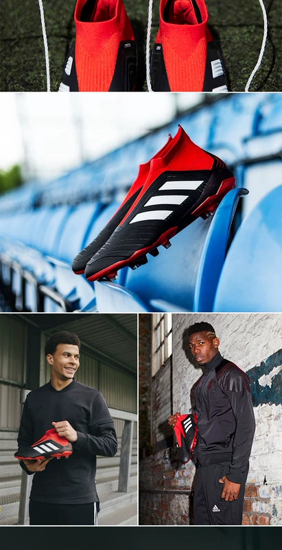 Adidas Falcon PREDATOR 18.3 AG TEAM MODE Đội Giày bóng đá Stud ngắn