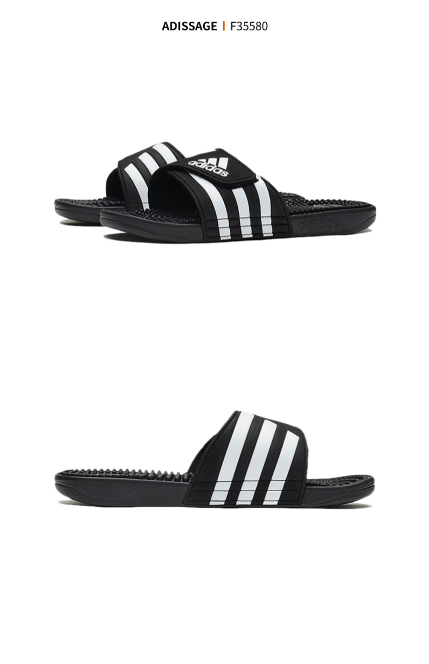Giày thể thao nam Adidas 2019 mùa xuân giày đi biển mới thể thao dép và dép một chiều dép F35580 - Dép thể thao dép sục crocs